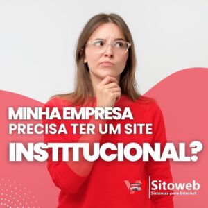02 Site Institucional - criação de sites - Sitoweb Sistemas para Internet