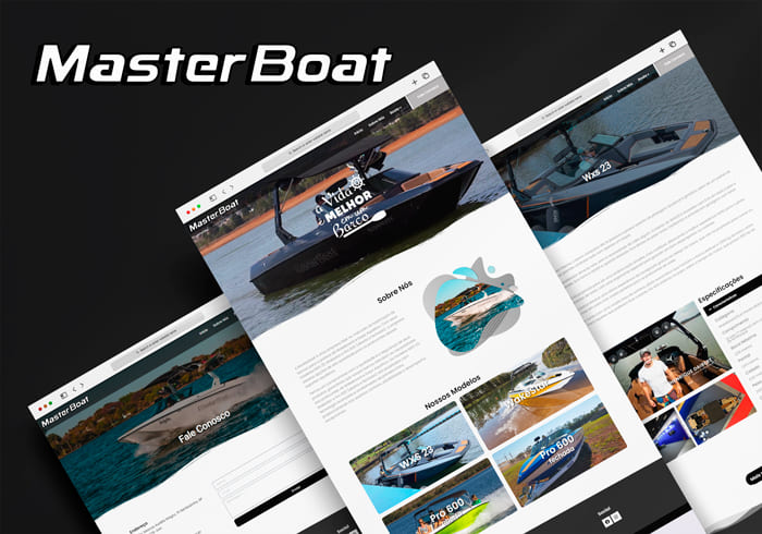 Masterboat Capa - criação de sites - Sitoweb Sistemas para Internet